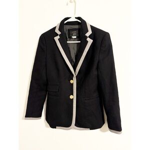 J.Crew‎ Black Wool Blazer